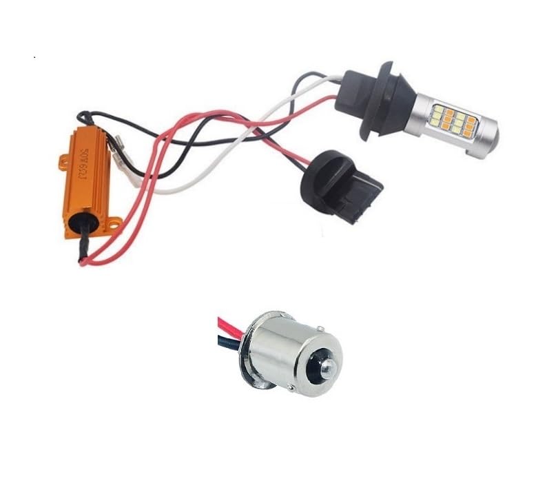 LED Turn Signal Position Kit, 42 Rungs, 12 V, Amber, White, Blue, Twin Color,
