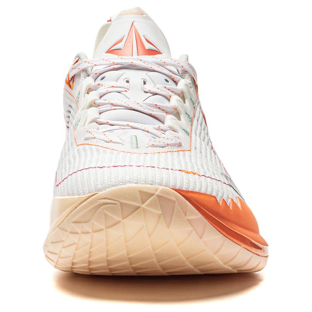 Li Ning JB2 Basketball Shoes Men's Low top White Orange ABAT081-36