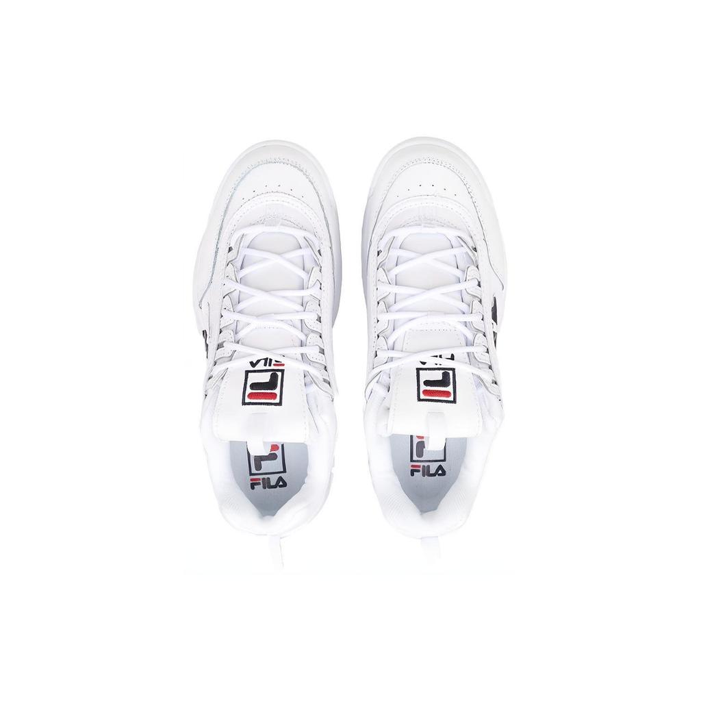 Fila Disruptor 2 Low Top Shoes White/Black/Red 1FM00863_121
