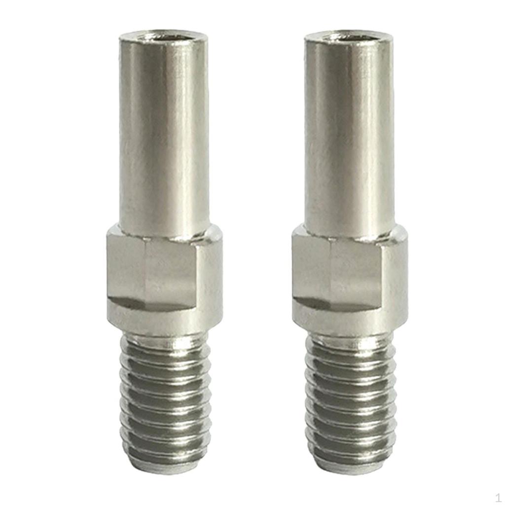 1Pair Titanium Alloy Bike Bolts M8 Ultralight Part