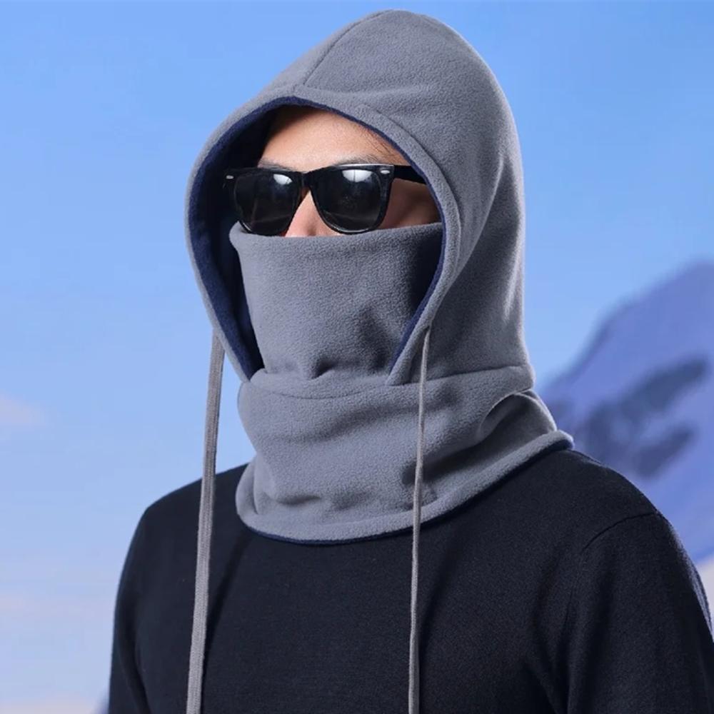 New Style Unisex Winter Warm Balaclava Hat With Mask Neck Protection Windproof Cap Fur Warm Hat For Men Women Winter Hat