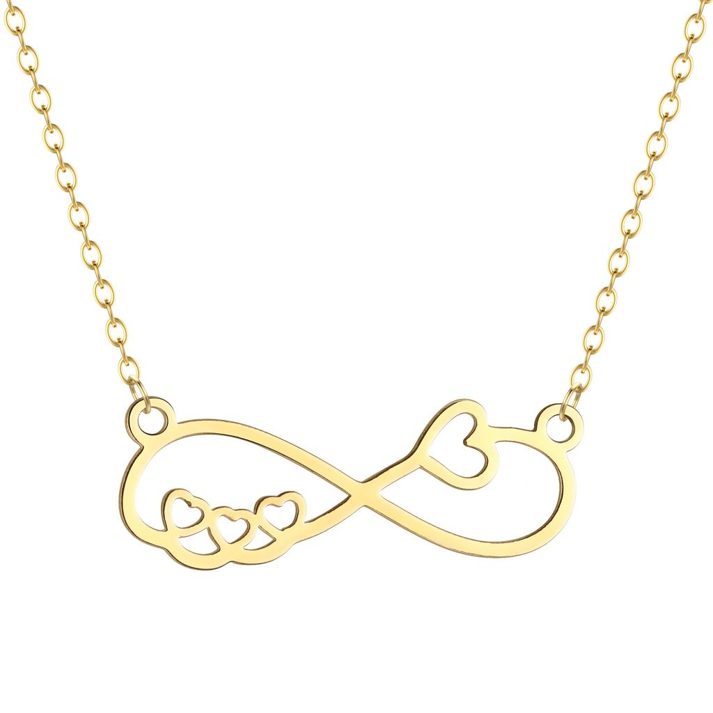 Kinitial Cactus Saturn Planet Infinity Lips Bird Landscape Sun Mountain Stainless Steel Pendant Necklace For Women Jewelry Gift