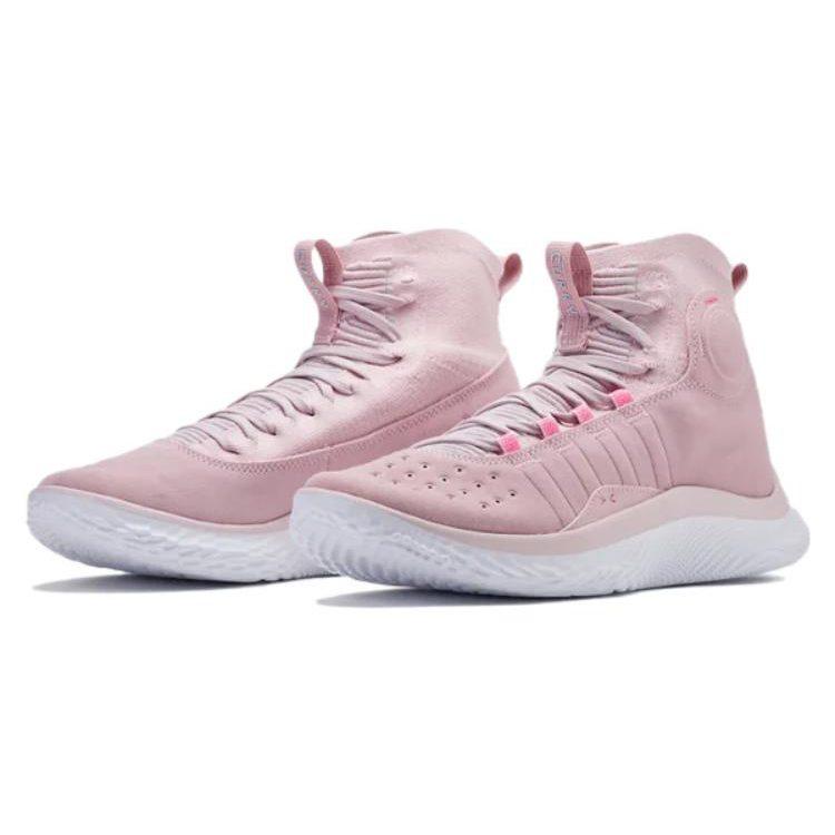 Under Armour Curry 4 Flotro Curry Cushioning Slip Resistant Abrasion Resistant High top Performance Basketball Shoes 3024861-600
