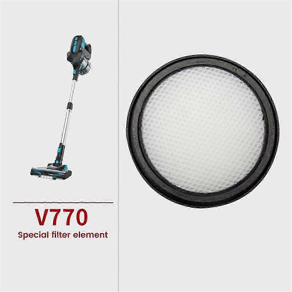 6 PCS Filtres Aspirateur Réutilisables Pièces de Rechange pour Aspirateur Balai Sans Fil V770