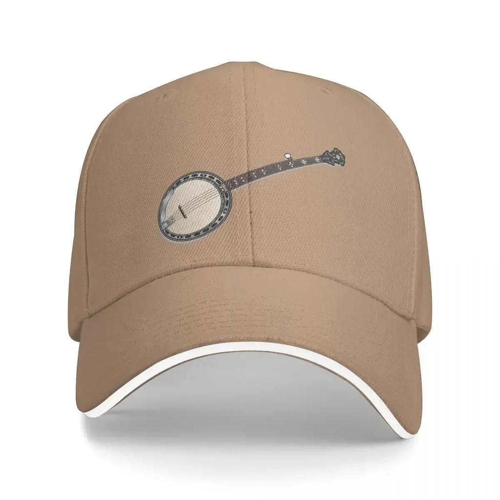 New Gibson Mastertone String Banjo Cap Fashion Casual Baseball Caps Adjustable Hat Hip Hop Summer Unisex Baseball Hats
