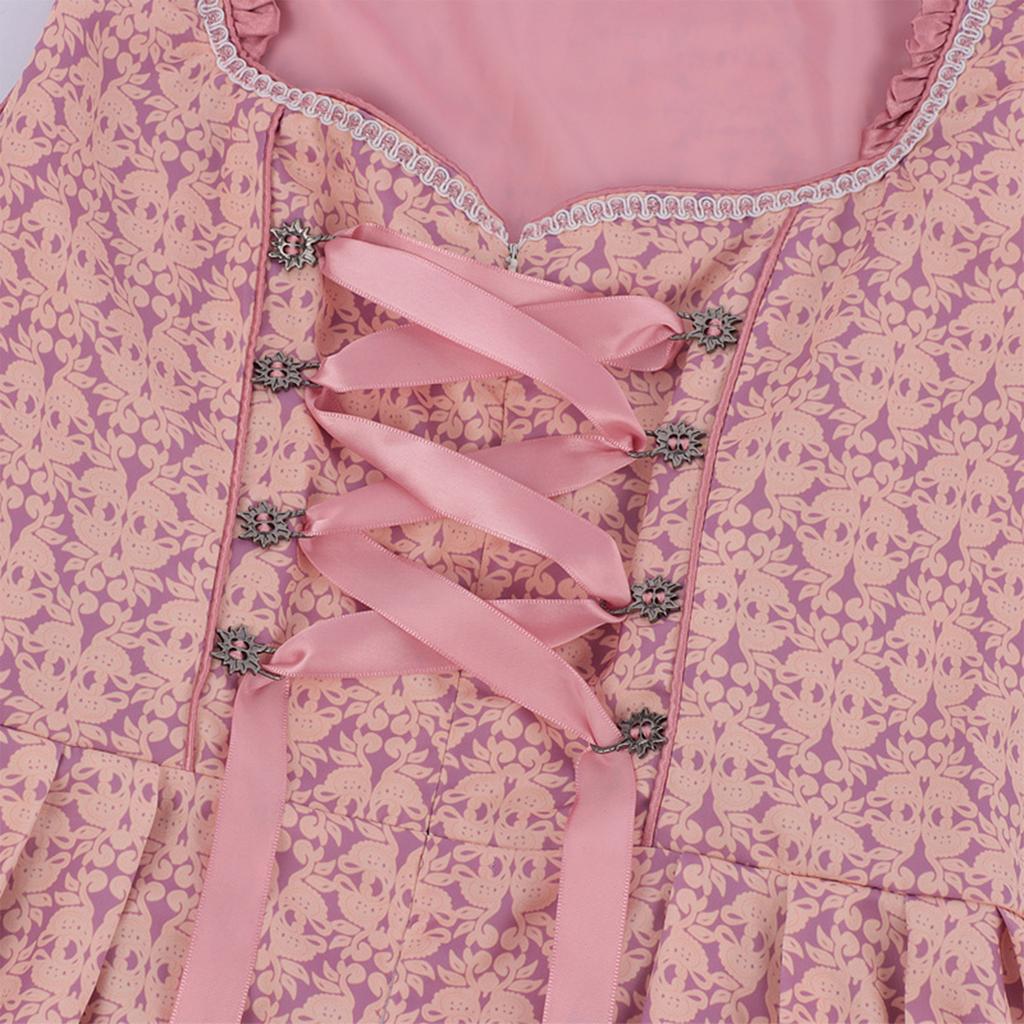 Women's Oktoberfest Dress with Lace and for Performance and Costume Parties