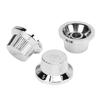 3PCS 2 Tone 1 Volume Speed Control Knob Plastic Volume Tone Knobs  For Electric Guitar