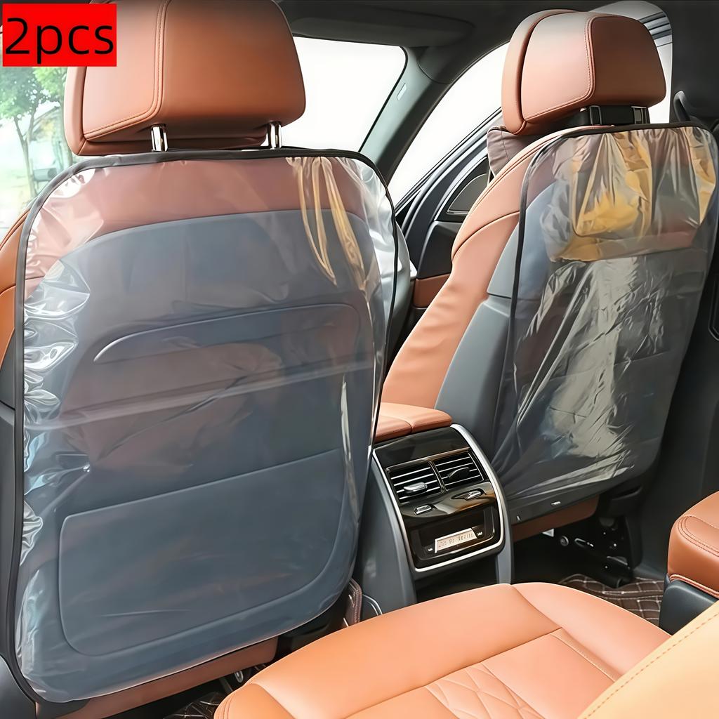 Anti-Stain Protective Car Seat Cover, Waterproof and Kick-Resistant Backrest Cover - All-Season Comfort, Suitable for Family Vehicles