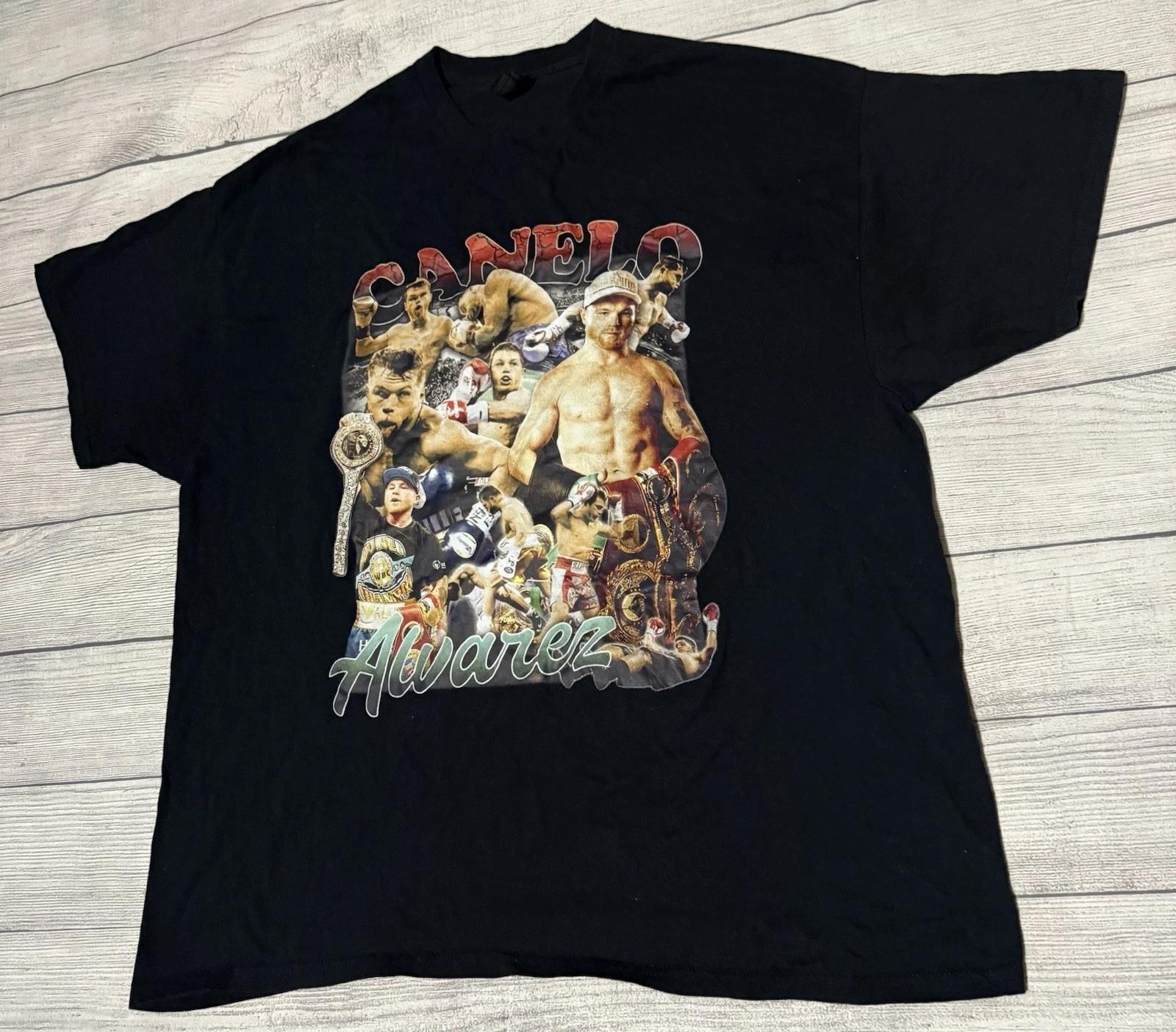 Canelo Alvarez Boxing Graphic T Shirt Size 2XL Super Middleweight World Champ 2XL