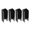 Set Of 4 U Shape Carbon Steel Bread Molds Lightweight Bread Baking Mould For Homemade Pork Chop Buns And Cookies In Oven