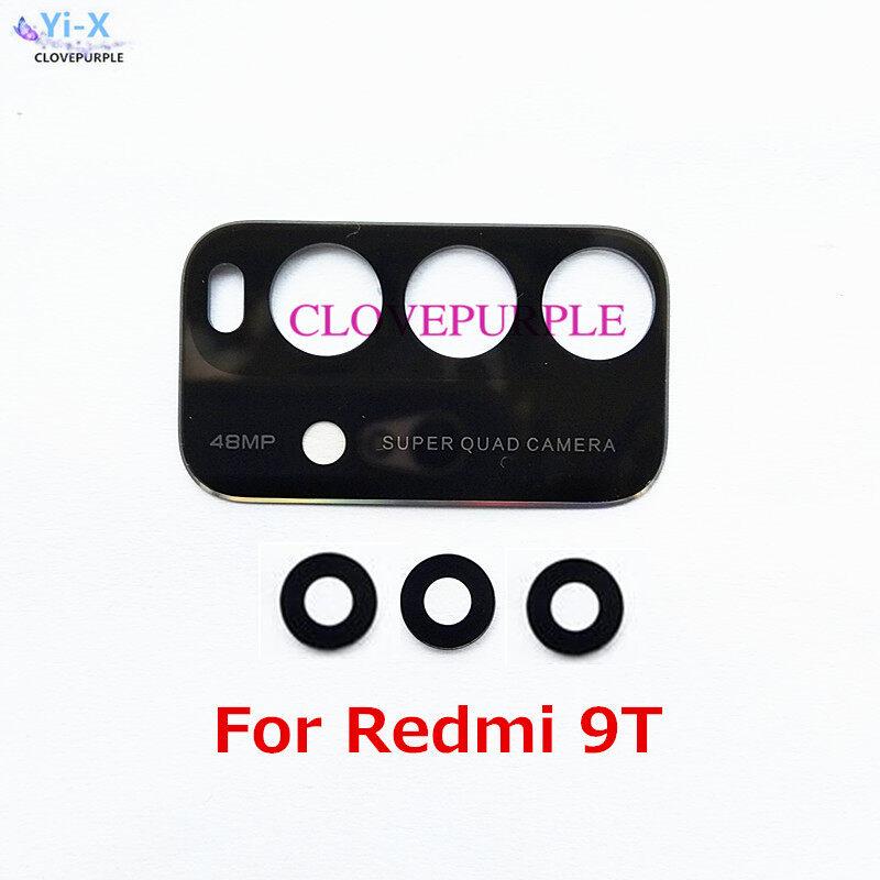 

1 комплект запасных частей для стеклянных линз задней камеры для Xiaomi Redmi 9T