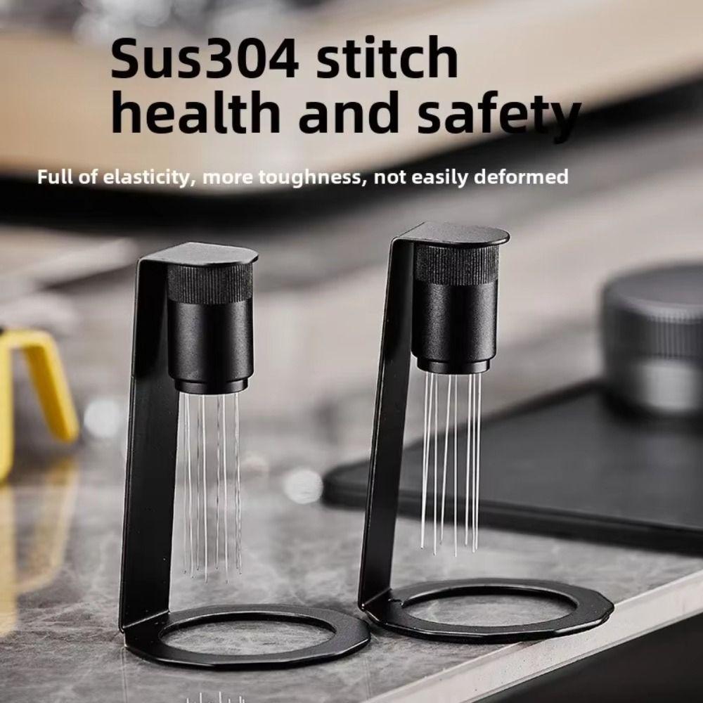 8 Needles Coffee Stirrer Needle Stainless Steel Coffee Tamper Distributor  Espresso Preparation