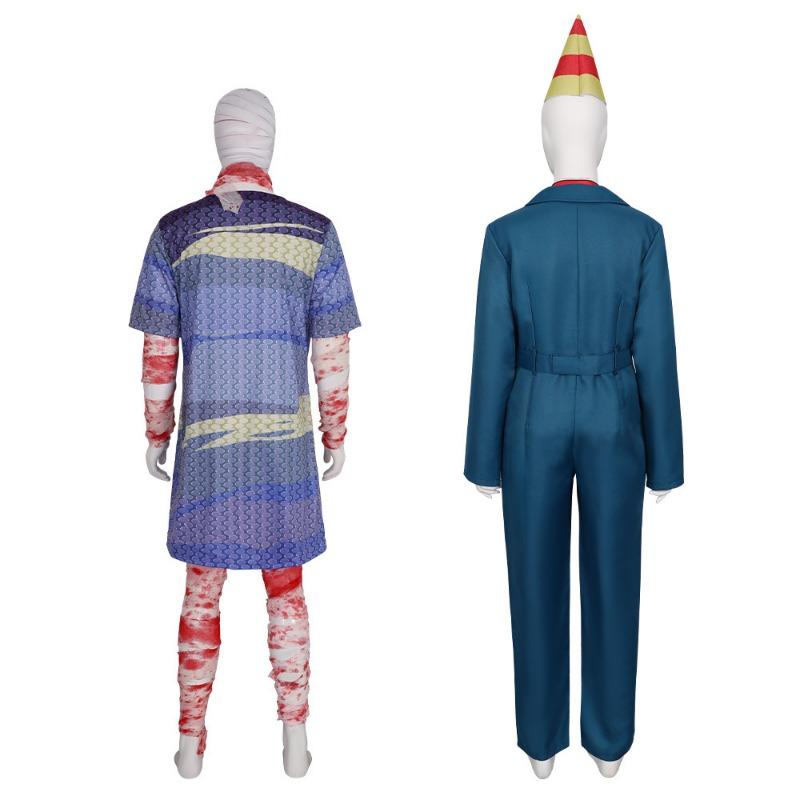 Halloween Costumes Silent Calamity Mouthwashng Old Captain Corey Clothes Stage Costumes