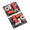 AU47-2Pcs Speaker Crossover Speaker Frequency Divider Board Treble Bass Audio Crossover Filters Frequency Distributor