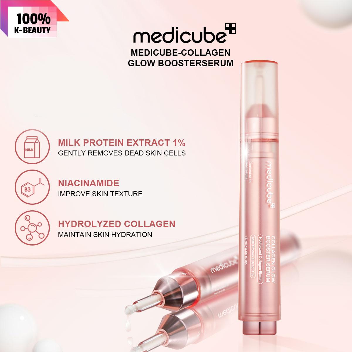 

Medicube-Collagen Glow BoosterSerum 15ml/0.50fl.oz.