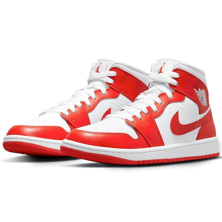 (WMNS) Air Jordan 1 Mid 'Habanero Red' Women's BQ6472-116