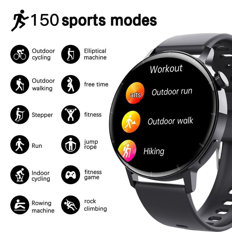 COUVEZI F67S Smartwatch with Non-invasive Blood Glucose & Health Monitoring (CN Version)