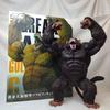Anime  Golden Ape King Kong Transformable Desktop Ornament Handmade Model Action Figure Collectible Toy Birthday Gift