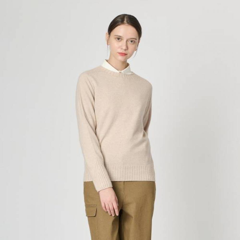 Bcbg Racoon Blend Knit Top B4wak475 light beige (71)/55