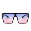 Classic Vintage Oversized Sunglasses Woman Brand Designer Mirror Plastic Male Sun Glasses Retro Big Frame Square Lentes