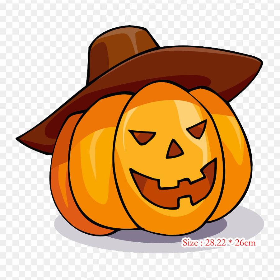 

Печатаемый Джек О Лантерн Джек О Лантерн Термопереносная печать виниловые нашивки наклейки для одежды аппликации своими руками моющиеся нашивки