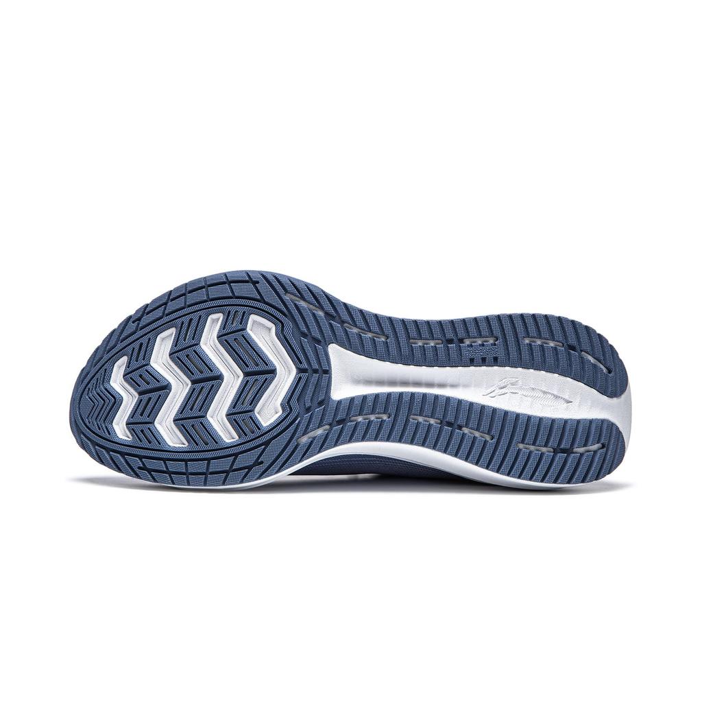 Li Ning Version 2.0 Cushioning Slip Resistant Abrasion Resistant Breathable Low Top Sprint Running Shoes Men's Blue ARSU009-1