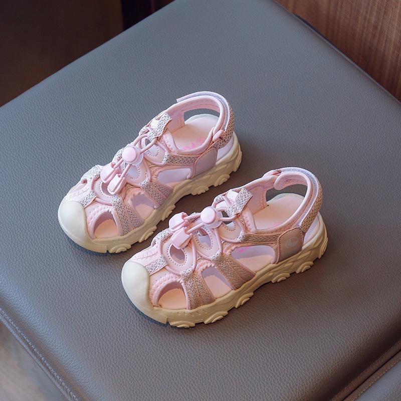 Nuovi Sandali Estivi per Bambini - Scarpe da Spiaggia Sportive a Punta Chiusa, Stile Trendy Coreano per Ragazze