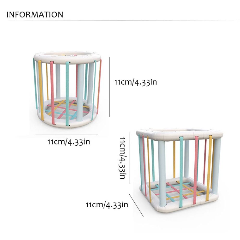 Grip Training Sorting Game Toy Colorful Shape Cognition Blocks Baby Education Toy Montessori Toy