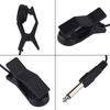 Portable Instrument Microphone/Vocal Pickup with Clip, Easy Attach/Detach, 6.2mm Interface and Extra-Long Cable, Instrument Accessory