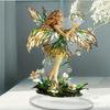 Magic Fairy, 2D Flat Acrylic, Tabletop Decoration, Ornaments, Suitable for Living Room, Office, Gifts, Christmas, Halloween