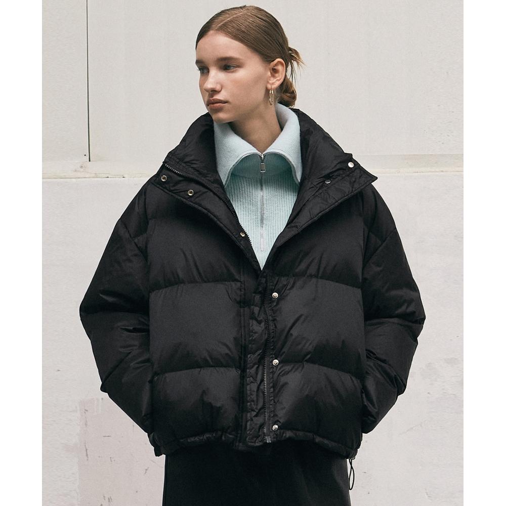 

NICKNICOLE HIGH NECK DUCK DOWN OVER PADDINGBLACK