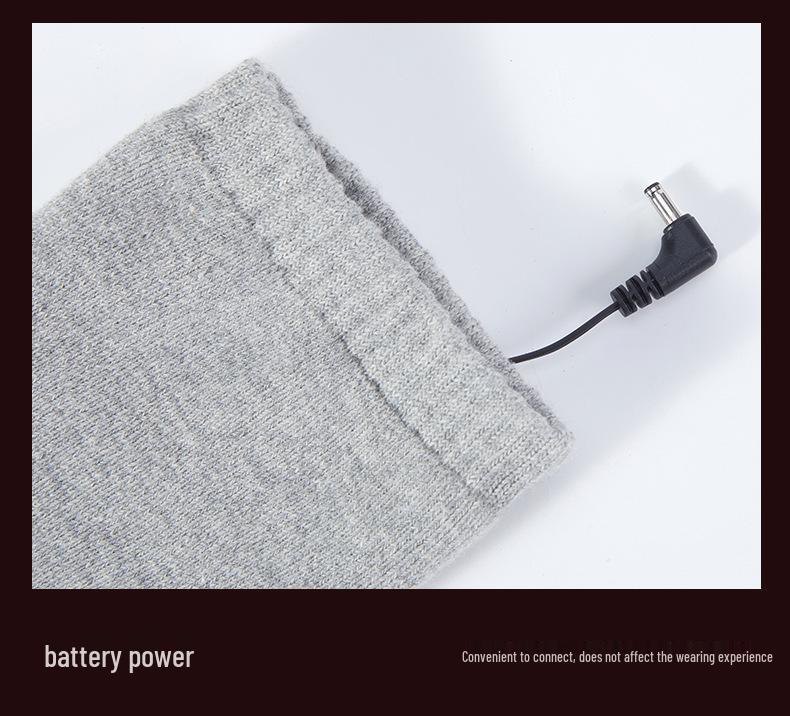 Smart Electric Heated Socks for Skiing and Warmth – Cotton Heating Socks