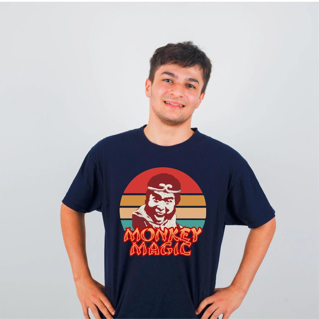 Monkey Magic T-Shirt, Chinese Fantasy TV Show Martial Arts 70's 80's MMA Top