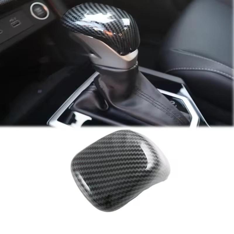 ABS Carbon Fibre For Mitsubishi Triton L200  2024 Interior Accessories Window Switch Steering wheel Gear Shift Panel cover