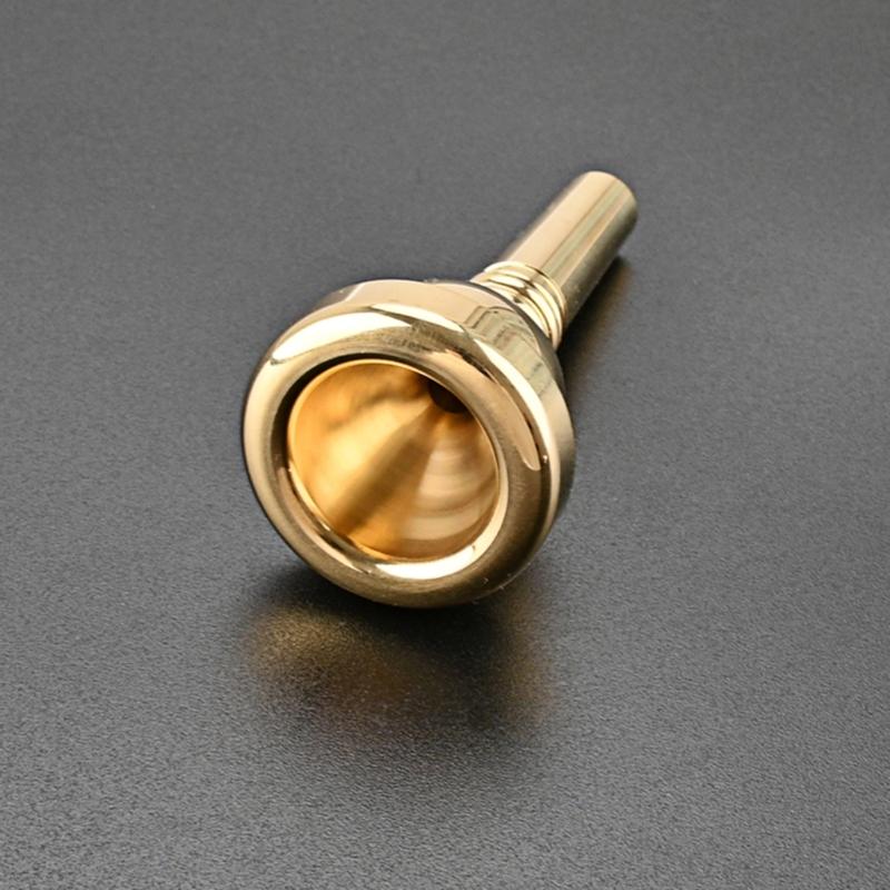 12C Pro Trumpet Mouthpiece Gold Copper Musical Brass Instruments Trumpet Accessories