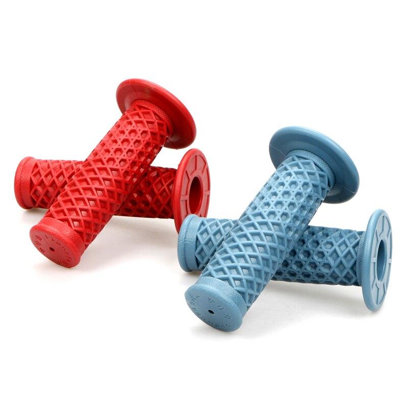 1 Pair Universal 22MM Classic Vintage Motorbike Grips Cover forHarley forYamaha Vintage Scooter Motorbike Handle Rubber Sleeve Kit