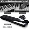 88/61 Key Digital Piano Cover, Dustproof Keyboard Protective Cover for Electronic Organ