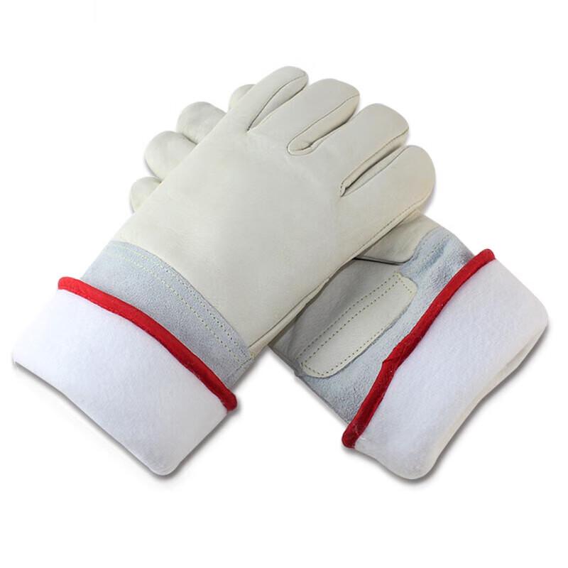 Cowhide Cold-Proof Low-Temperature Work Gloves