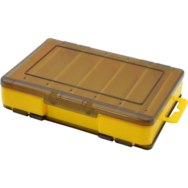 

Ящик для рыбалки на 12 сеток, рыболовные принадлежности, хранение, приманка, ящик для крючков, двухсторонний высокопрочный ящик для хранения снастей, ящик для инструментов