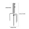 Umbrella Holder Stand Parasol Brackets for Beach Fishing Stainless Umbrella Sand Anchors Umbrella Stand