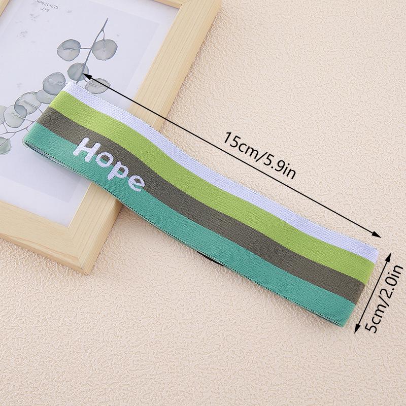 Sportovní čelenky Jednobarevné Elastické gumičky do vlasů Běh Fitness Jóga Čelenky do vlasů Pružné Make-up Vlasové doplňky