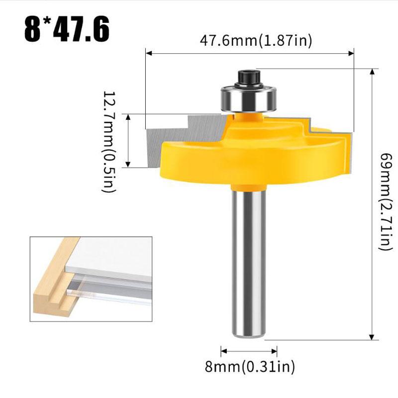 

Европейская фреза для рамок картин, классическая фрезерная фреза, фреза для покерных фрезеров, фреза для лестницы 8 мм 12 мм, хвостовик 1/2 дюйма 8mm shank NO1 жёлтый