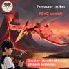 EPP Foam Flame Pterosaur Remote Control Aircraft Remote Control Aircraft Toy  Kids Gifts