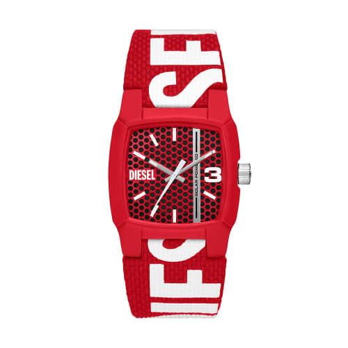 Fossil Group Diesel Cliffhanger DZ2168 Watch, Red