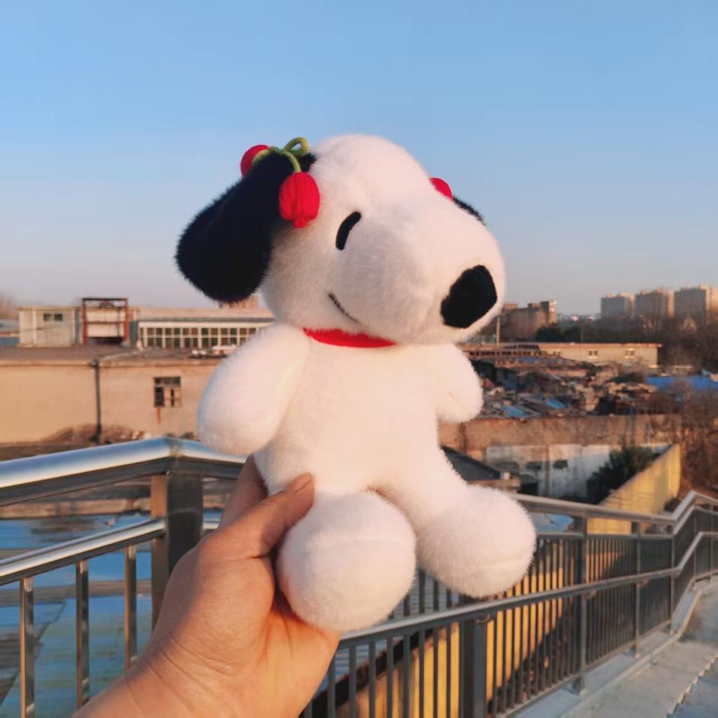 2026 25cm New Cute Cute Snoopy Doll Plush Toy Cute Plush Doll Cartoon Doll Girl Birthday Gift