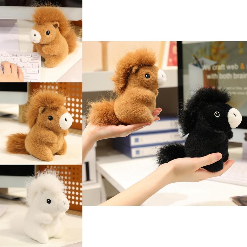 Plush Pony Stuffed Animal Toy For Kids And Girls Gift Decor Office Desk Companion