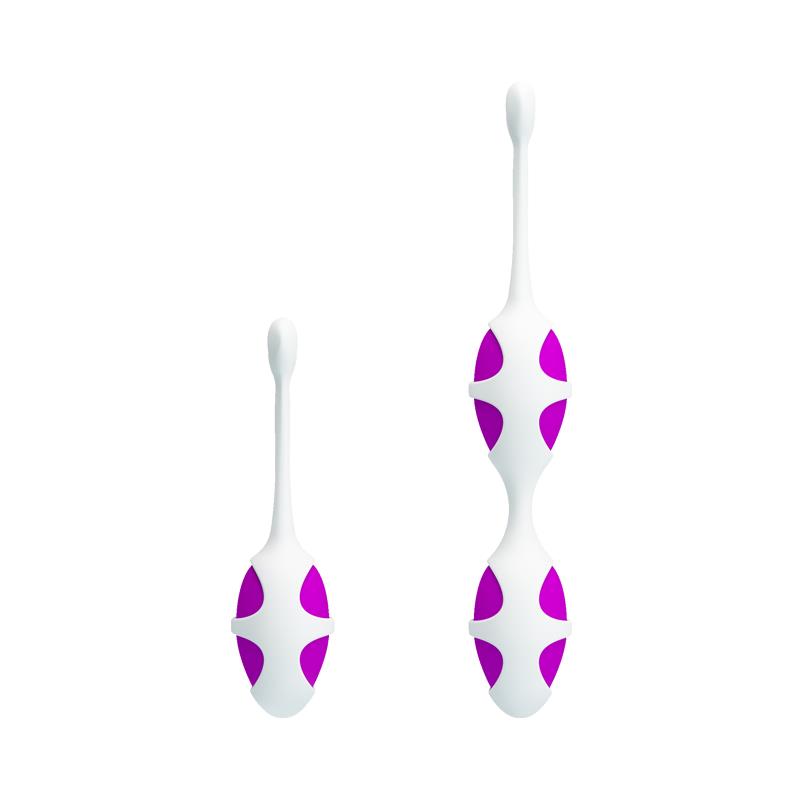 Pretty Love Purple Oval Kegel Balls Cl50