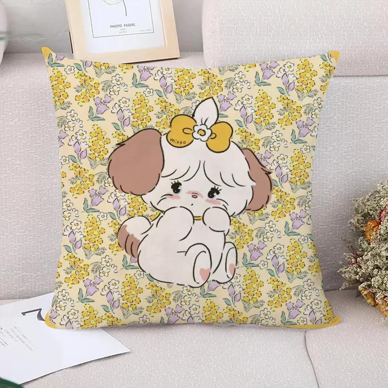 Decorative Cushions for Sofa Mikko Illustrations Cushion Covers Couple Pillow Pillowcases  Car Decoration Fall Decor Cover