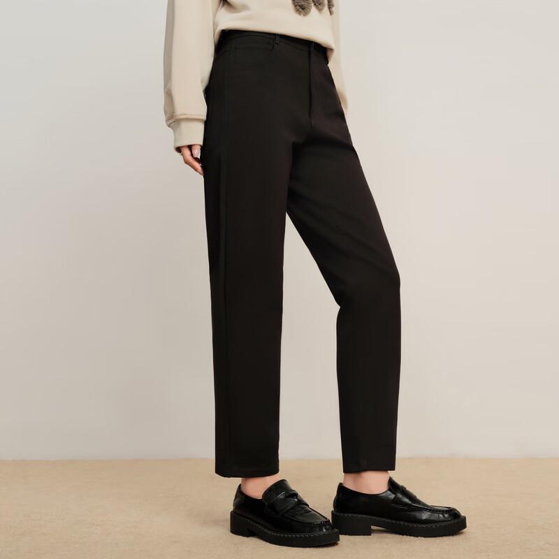 Elva' Island Women's Basic Versatile Long Straight-Leg Casual Pants