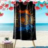 New York Knicks Print Beach Towel, Large Soft Quick Dry Towel for Beach Camping Swimming